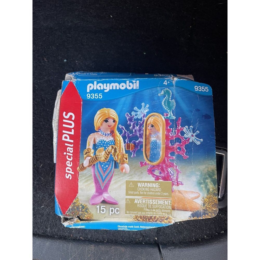 Playmobil 9355 Special Plus Mermaid Figure with Mirror Set Playset bin W